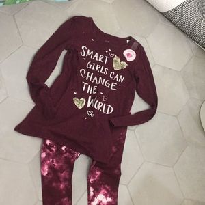 BRAND NEW NEVER USED PANT AND TOP SET!!!